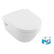 Унитаз подвесной Villeroy & Boch Architectura 370х530х330 мм альпийский белый 5684HR01