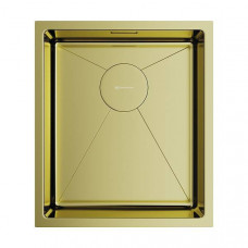Кухонная мойка Omoikiri Taki 38-U/IF-LG 38x44 см светлое золото 4973092