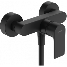 Смеситель для душа Hansgrohe Rebris E черный матовый 72650670 Смеситель для душа Hansgrohe Rebris E черный матовый 72650670