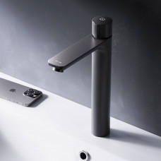 Смеситель для раковины высокий AM.PM X-Joy TouchReel черный матовый F85A92522 Смеситель для раковины высокий AM.PM X-Joy TouchReel черный матовый F85A92522
