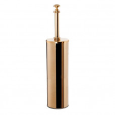 Ершик для унитаза напольный Tiffany World Harmony 020 в металлической колбе золото TWHA020oro Ершик для унитаза напольный Tiffany World Harmony 020 в металлической колбе золото TWHA020oro