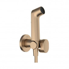 Гигиенический душ Hansgrohe Bidette S 1jet EcoSmart со шлангом и держателем шлифованная бронза 29232140 Гигиенический душ Hansgrohe Bidette S 1jet EcoSmart со шлангом и держателем шлифованная бронза 29232140