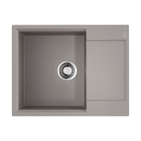 Кухонная мойка Omoikiri Daisen 65T GR Tetogranit 65х51 см крыло справа leningrad grey 4993583