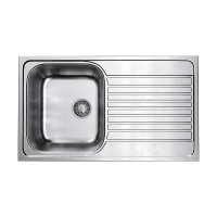 Кухонная мойка Omoikiri Kashiogawa 86-IN нержавеющая сталь 86x50 см 4993453
