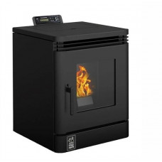 Камин пеллетный ZOTA B6H22 6 кВт WiFi black 00-00001293