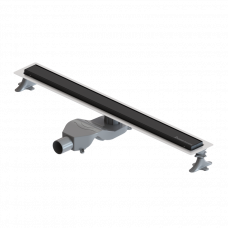 Душевой лоток Boheme Premium Linear 80 см черный 982-80-B