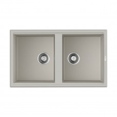 Кухонная мойка Omoikiri Tedori 86-2-WH 86x51 см белый 4993927