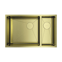 Кухонная мойка OMOIKIRI Taki 69-2-U/IF-L Side-LG 69,5x44 см светлое золото 4997051