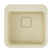 Кухонная мойка Omoikiri Tasogare 51-BE 51x51 см ваниль 4993736