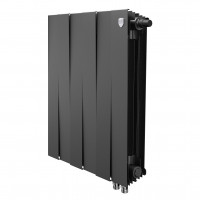 Радиатор биметаллический Royal Thermo PianoForte 500 6 секций нижнее подключение Noir Sable 1682392