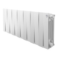 Радиатор биметаллический Royal Thermo PianoForte 300 14 секций боковое подключение белый 1682332