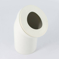 Отвод канализационный для унитаза REHAU RAUPIANO PLUS 110x45° 11216141001