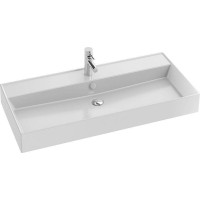 Раковина керамическая Jacob Delafon Vivienne 100х46 см белая EXBJ112-00