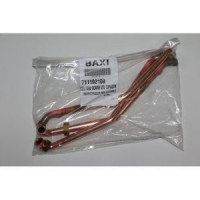 Трубка теплообменник - трехходовой клапан Baxi 711192100