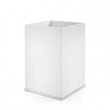 Ведро без крышки 3SC Mood Deluxe White 20х30х20 см белый матовый/хром MDW65ASL