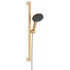 Душевой гарнитур Hansgrohe Raindance Alive Select S 625 мм Ø125 мм шлифованная бронза 24600140 Душевой гарнитур Hansgrohe Raindance Alive Select S 625 мм Ø125 мм шлифованная бронза 24600140