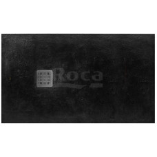 Душевой поддон Roca Terran Stonex 1600х800 мм с сифоном черный AP10164032001400