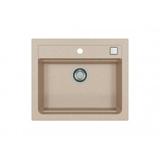 Мойка кухонная Alveus ATROX 30 Granital Terra G22 590x500 мм с сифоном 1131993/1132823