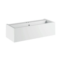 Раковина подвесная Kerasan Kanaal 100x40x25 см 1 отв. белый глянцевый 574301