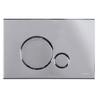 Клавиша смыва Duravit DuraSystem Beta 120 пластик хром глянцевый WD5010021000/WF5120021010