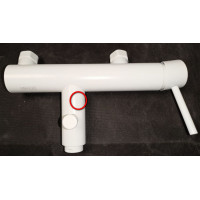 Смеситель для ванны Fiore XENON белый 44WH5150