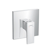 Комплект смеситель для душа Hansgrohe Metropol встраиваемый матовый белый 32565700 / 01800180
