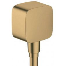 Шланговое подсоединение hansgrohe FixFit шлифованная бронза 26457140