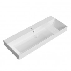 Раковина подвесная Kerama Marazzi Grande 119.5х18 см 1 отверстие белый глянец GR.wb.120 Раковина подвесная Kerama Marazzi Grande 119.5х18 см 1 отверстие белый глянец GR.wb.120