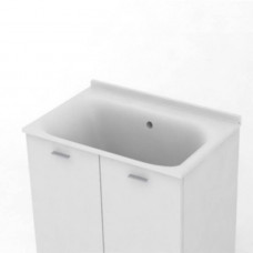 Раковина Kerasan Aquadom 75х50 см без отверстия белый 029301.0
