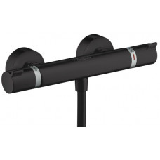 Термостат для душа hansgrohe Ecostat Comfort черный матовый 13116670 Термостат для душа hansgrohe Ecostat Comfort черный матовый 13116670