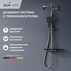 Душевая система RGW SP-34Gr графит 51140134-11