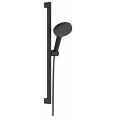 Душевой гарнитур Hansgrohe Raindance Alive Select S 625 мм Ø125 мм черный матовый 24600670 Душевой гарнитур Hansgrohe Raindance Alive Select S 625 мм Ø125 мм черный матовый 24600670