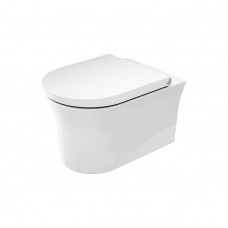 Унитаз подвесной Duravit White Tulip 37x54 см безободковый HygieneGlaze белый 2576092000