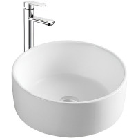 Раковина накладная Aquatek 400x400x165 мм матовый белый AQ5118-MW