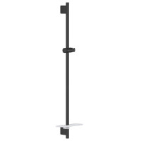 Душевая штанга GROHE Rainshower SmartActive 900 мм с полочкой фантомный черный 22125KF0