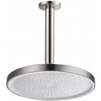 Верхний душ Aquanet AQ2070CR круглый потолочный 260х20 мм хром AQ2070CR