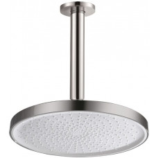 Верхний душ Aquanet AQ2070CR круглый потолочный 260х20 мм хром AQ2070CR
