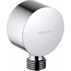 Шланговое подсоединение Aquatek хром AQ2457CR