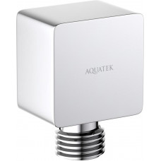 Шланговое подсоединение Aquatek хром AQ2459CR