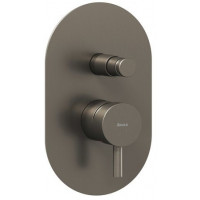 Смеситель скрытого монтажа Ravak Espirit ES 061.20GB.O2 графит X070321