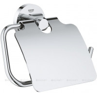Держатель для туалетной бумаги с крышкой GROHE Essentials хром 40367001