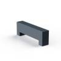 Конвектор напольный Gekon Level U/FMC 230x1400x180 мм GLUF1.02314018/FMC/RAL7024_mat RAL 7024