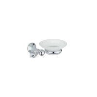 Мыльница подвесная Boheme Revolut Swarovski сатиновое стекло хром RE 125.51S