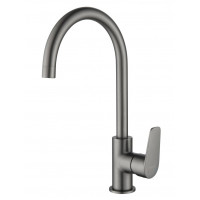 Смеситель для кухни Aquanet Betta оружейная сталь AQ1182BGM