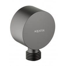 Шланговое подсоединение Aquatek оружейная сталь AQ2457BGM