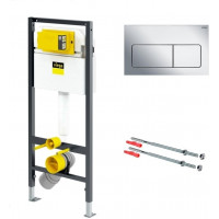 Комплект инсталляция Viega Prevista Dry 1120x490 мм крепления панель Visign for Life 5 8524.10 792824