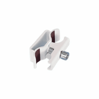 Фиксирующий зажим Arbonia для трубчатых радиаторов 60x25 мм ZB02810001 RAL 9016
