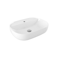 Раковина накладная Azzurra Elegance Zip 60x45x15 см 1 отв. без перелива ELLA060450ZMBI