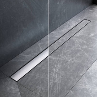 Трап для душа линейный AM.PM MasterFlow универсальный затвор Tile 90 см W01SC-U11-090-04SB