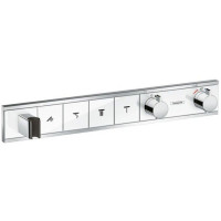 Термостат скрытого монтажа Hansgrohe RainSelect для 4 потребителей белый/хром 15357400